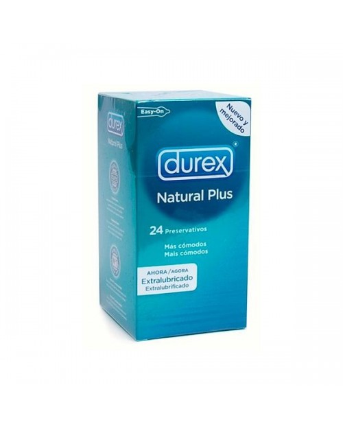 Durex Natural Plus Easy On 24 Unidades