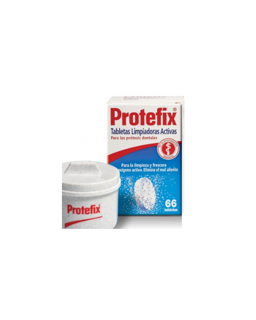 Protefix Limpieza Activa Protesis Dental 66 Tabletas