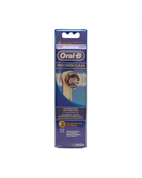 recambio cepillo eléctrico oral b precision clean 3 rec.