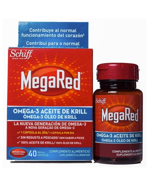megared omega 3  krill 500 mg 30+10 capsulas
