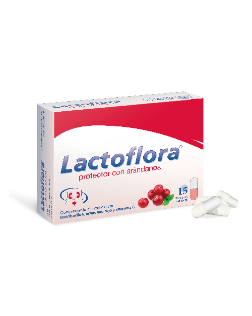 lactoflora protector con arandanos 15 caps