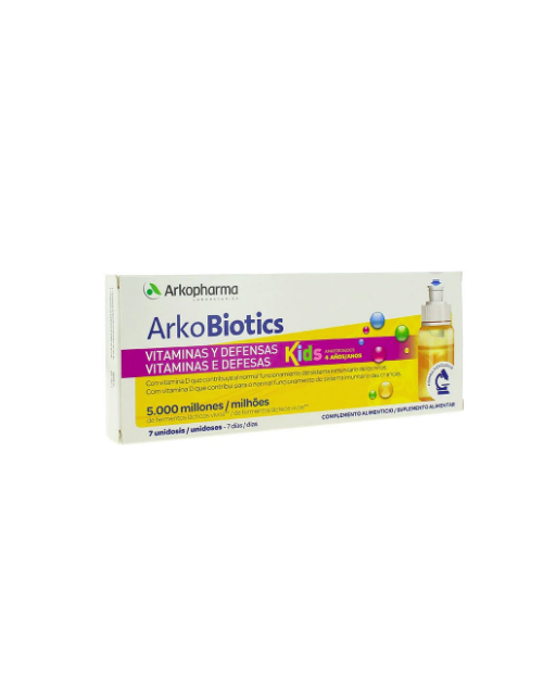 Arkopharma Arkoprobiotics Niños Vitaminas y Defensas 7 Viales